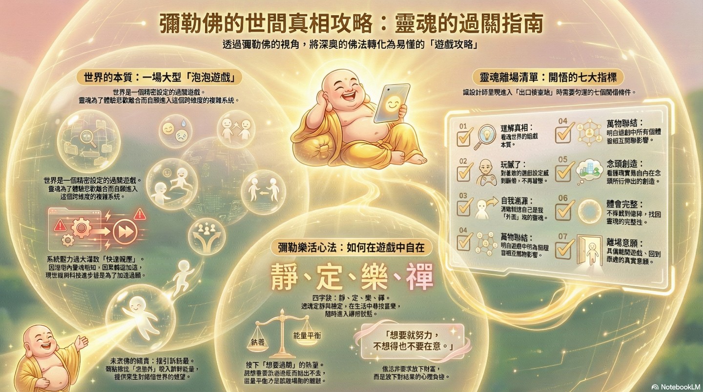 Maitreya Buddhas Erdspiel-Seelenreinigungs-Guide