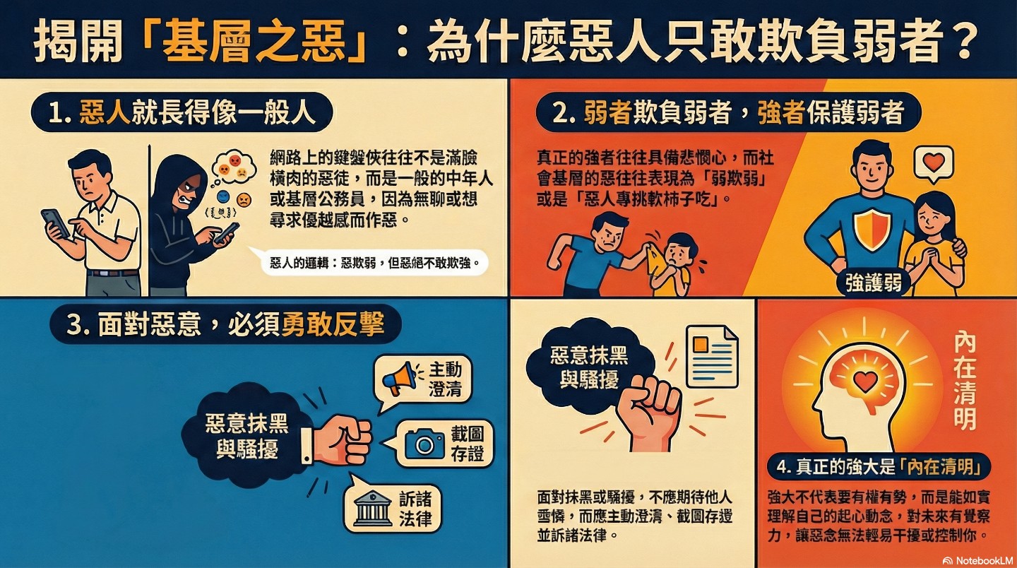 面對社會的「平庸之惡」：為什麼你不需要被喜歡，而需要令人「敬畏」？